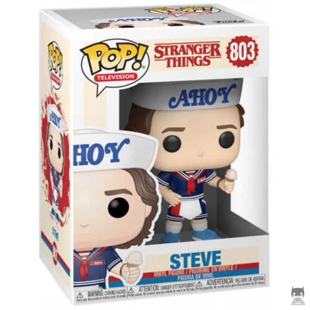 Figurine Funko POP Steve Ahoy avec une glace avec boîte