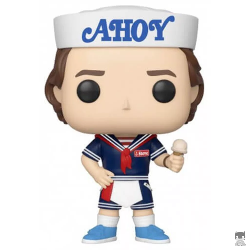 Figurine Funko POP Steve Ahoy avec une glace (Stranger Things)