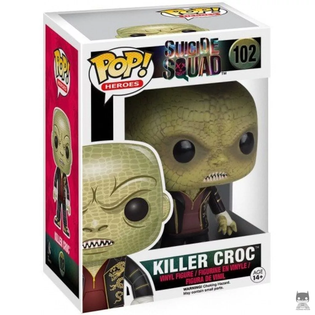 Figurine Funko POP Killer Croc avec boîte