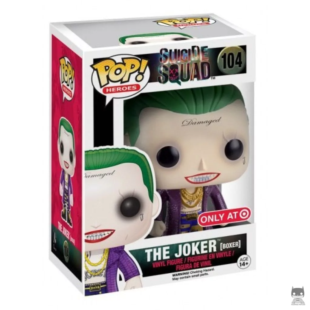 Figurine Funko POP Joker Boxer avec boîte
