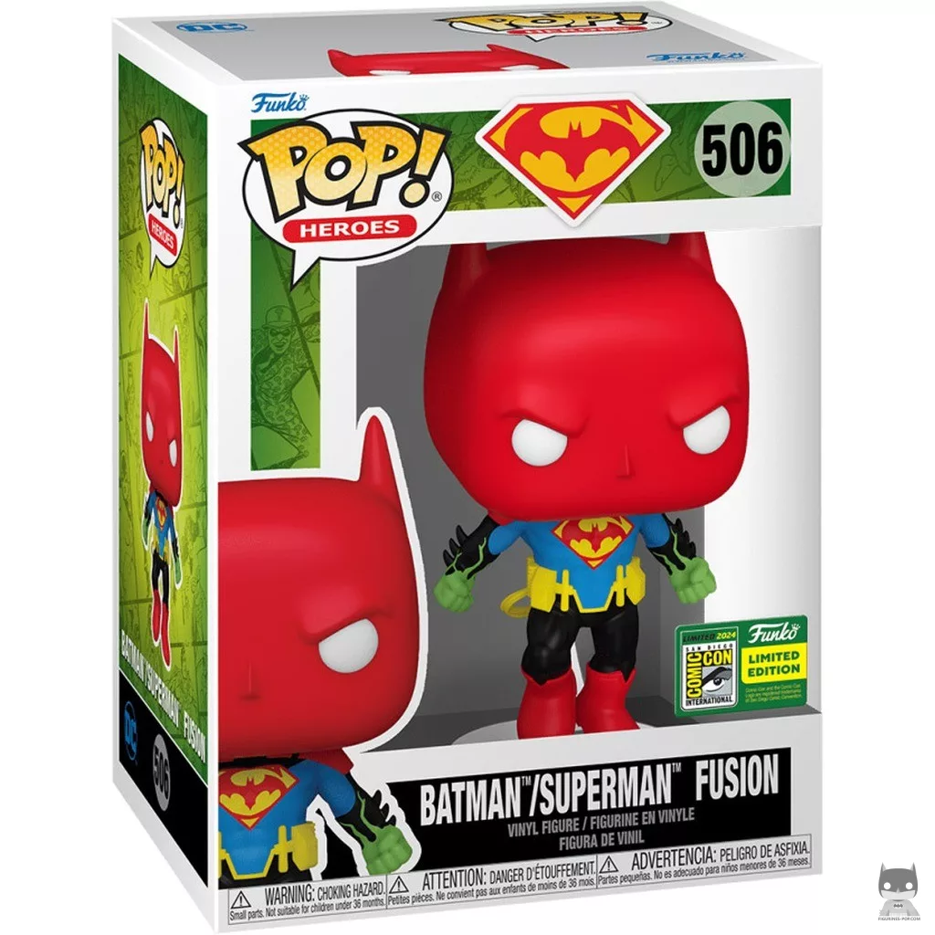 Figurine Funko POP Batman/Superman Fusion avec boîte