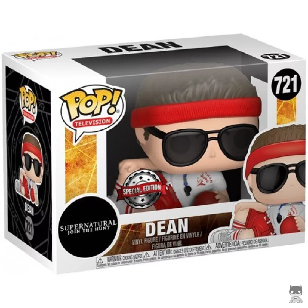 Figurine Funko POP Dean Winchester avec boîte