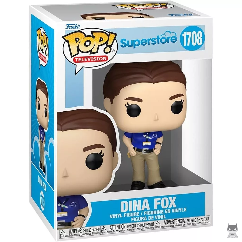 Figurine Funko POP Dina Fox avec boîte