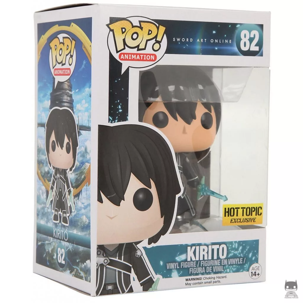Figurine Funko POP Kirito avec Epées Translucides avec boîte