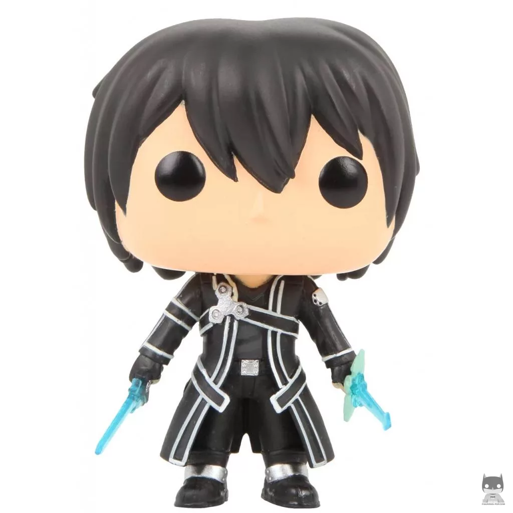Figurine Funko POP Kirito avec Epées Translucides (Sword Art Online)