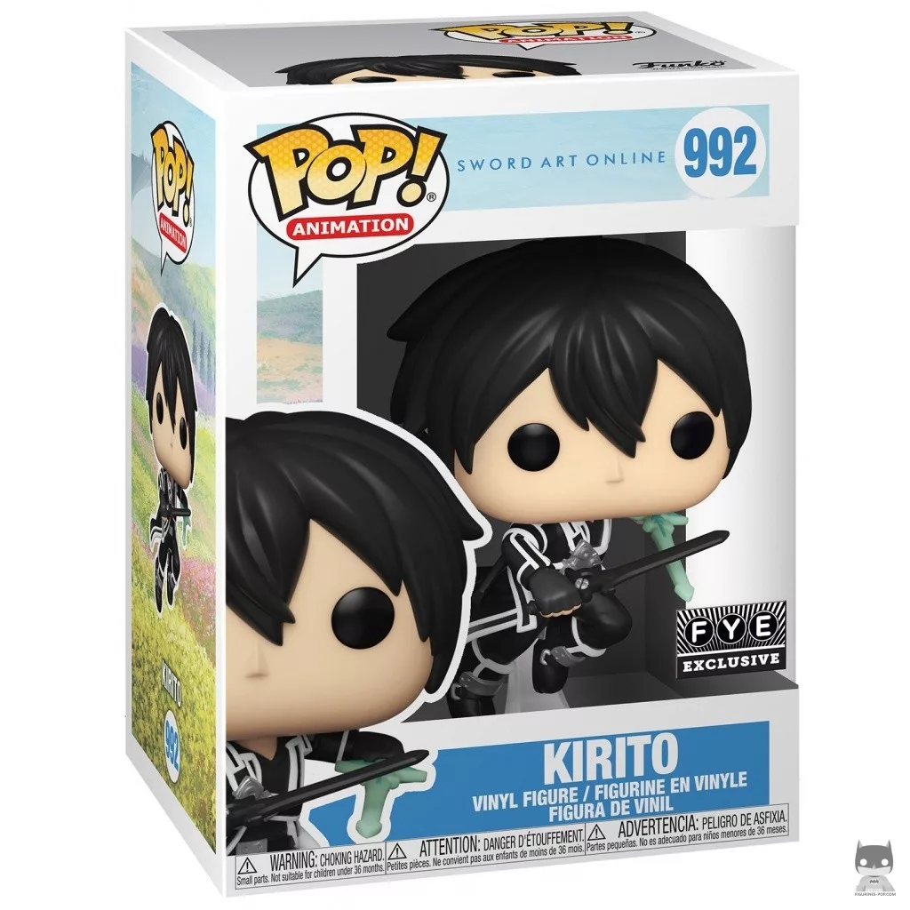 Figurine Funko POP Kirito avec boîte