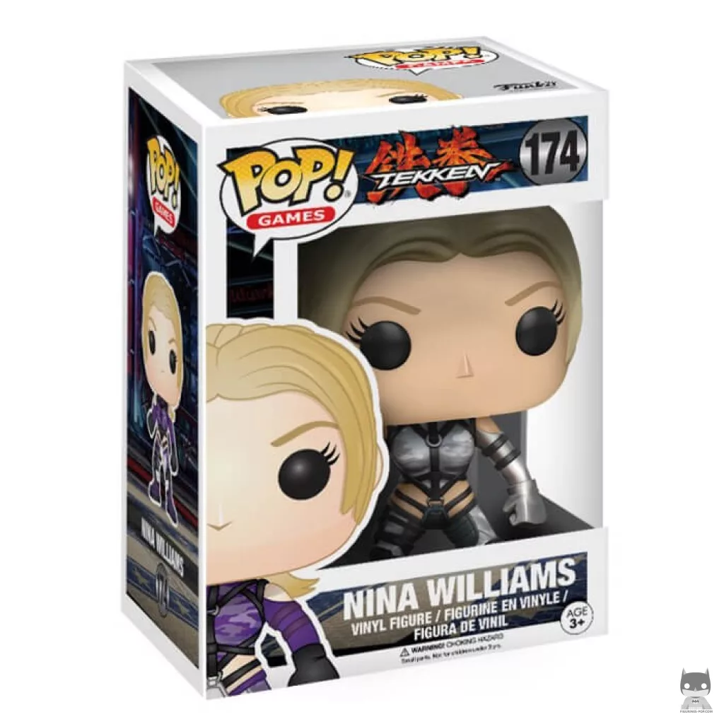 Figurine Funko POP Nina Williams (Argent) avec boîte