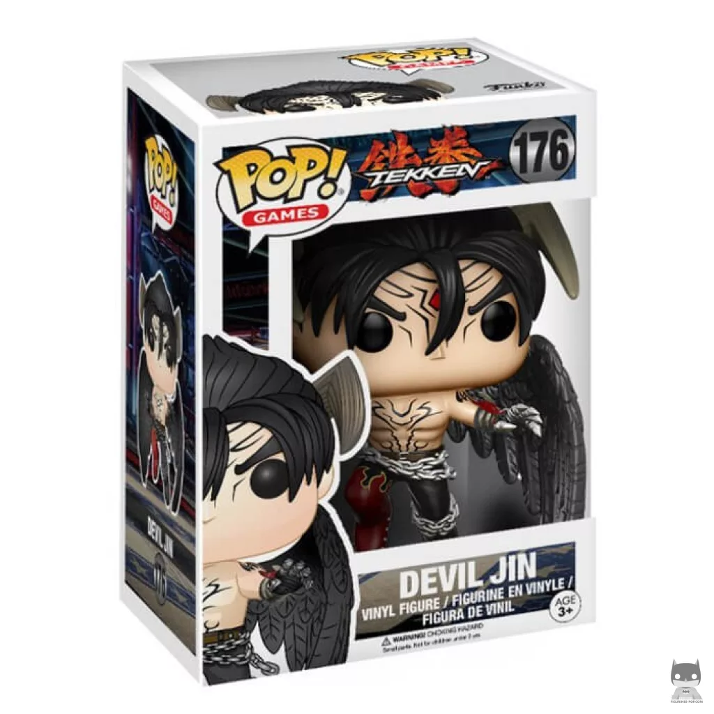 Figurine Funko POP Jin Kazama (Méchant) avec boîte