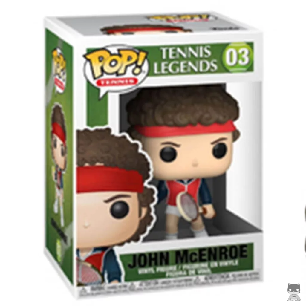 Figurine Funko POP John McEnroe avec boîte