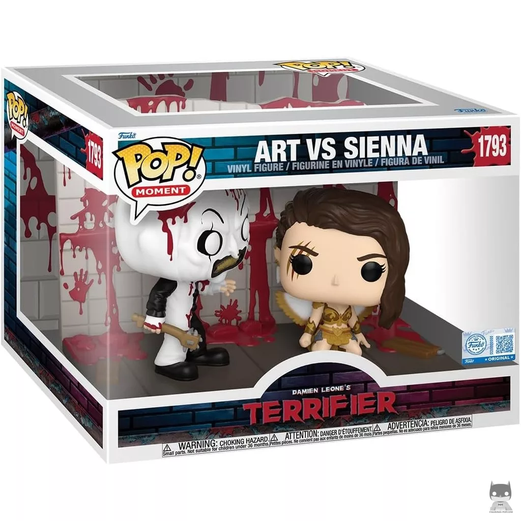 Figurine Funko POP Art vs Sienna (Moment) avec boîte