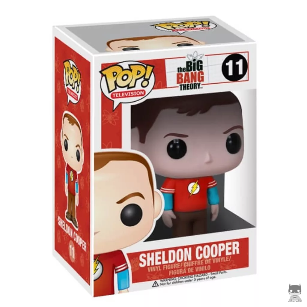 Figurine Funko POP Sheldon Cooper avec boîte