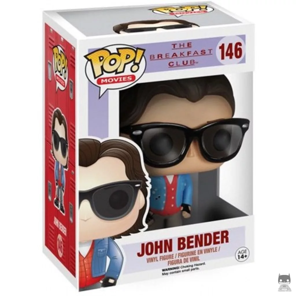 Figurine Funko POP John Bender avec boîte