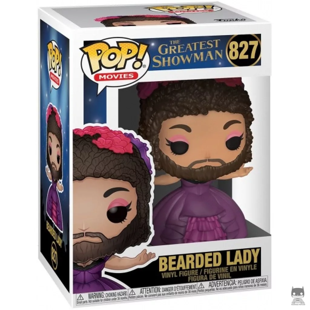 Figurine Funko POP La Femme à Barbe avec boîte