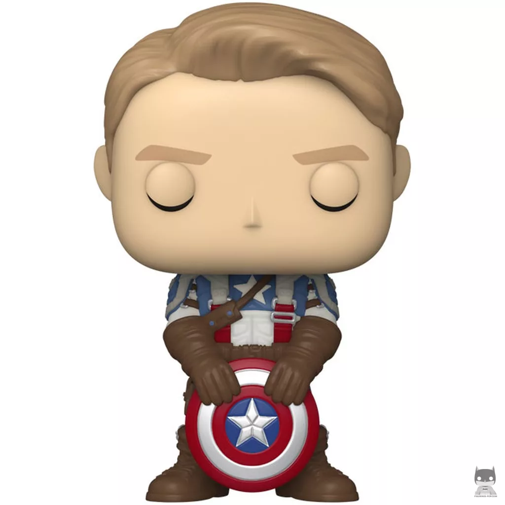 Figurine Funko POP Captain America (The First Avenger) (The Infinity Saga)
