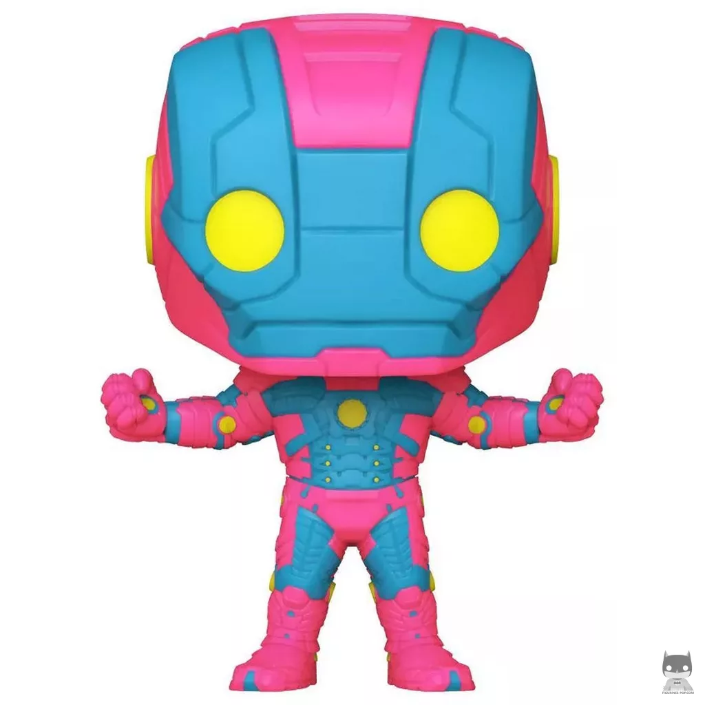 Figurine Funko POP Iron Man (Mark 5) (Black Light) (The Infinity Saga)