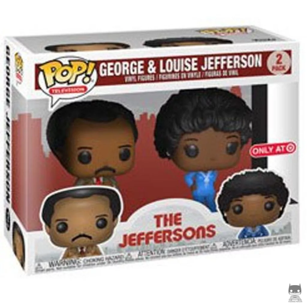 Figurine Funko POP George & Louise Jefferson avec boîte