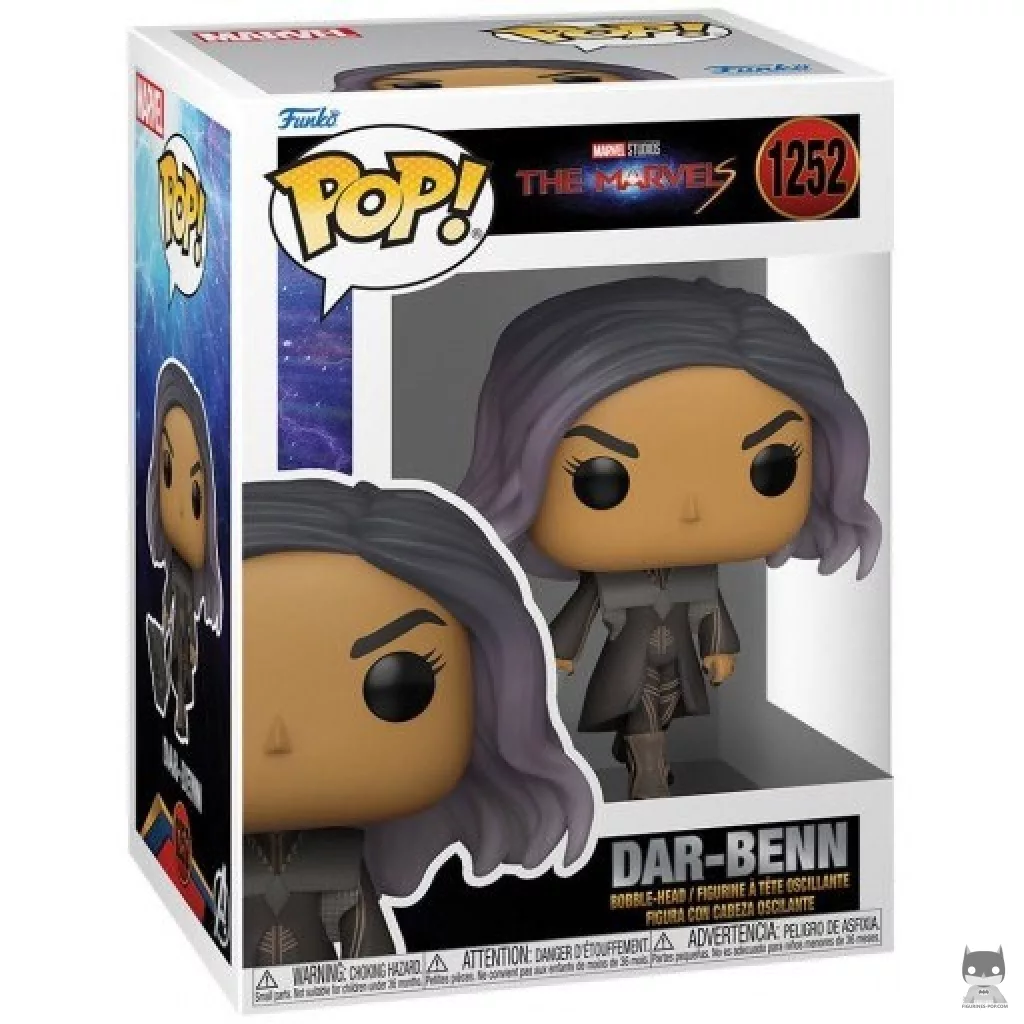 Figurine Funko POP Dar-Benn avec boîte