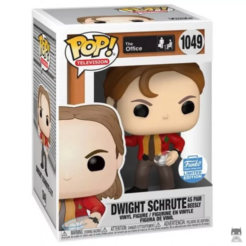 Figurine Funko POP Dwight Schrute en Pam Beesly avec boîte