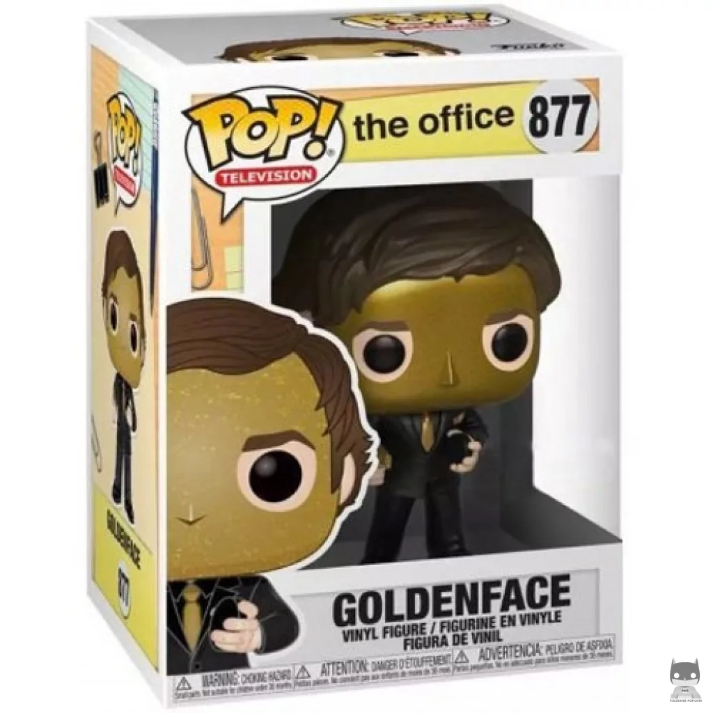 Figurine Funko POP Goldenface avec boîte