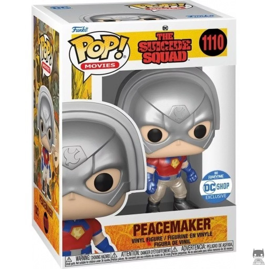 Figurine Funko POP Peacemaker (Metallic) avec boîte