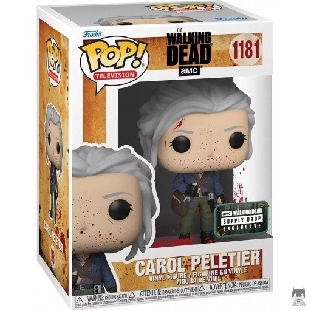 Figurine Funko POP Carol Peletier (Bloody) avec boîte