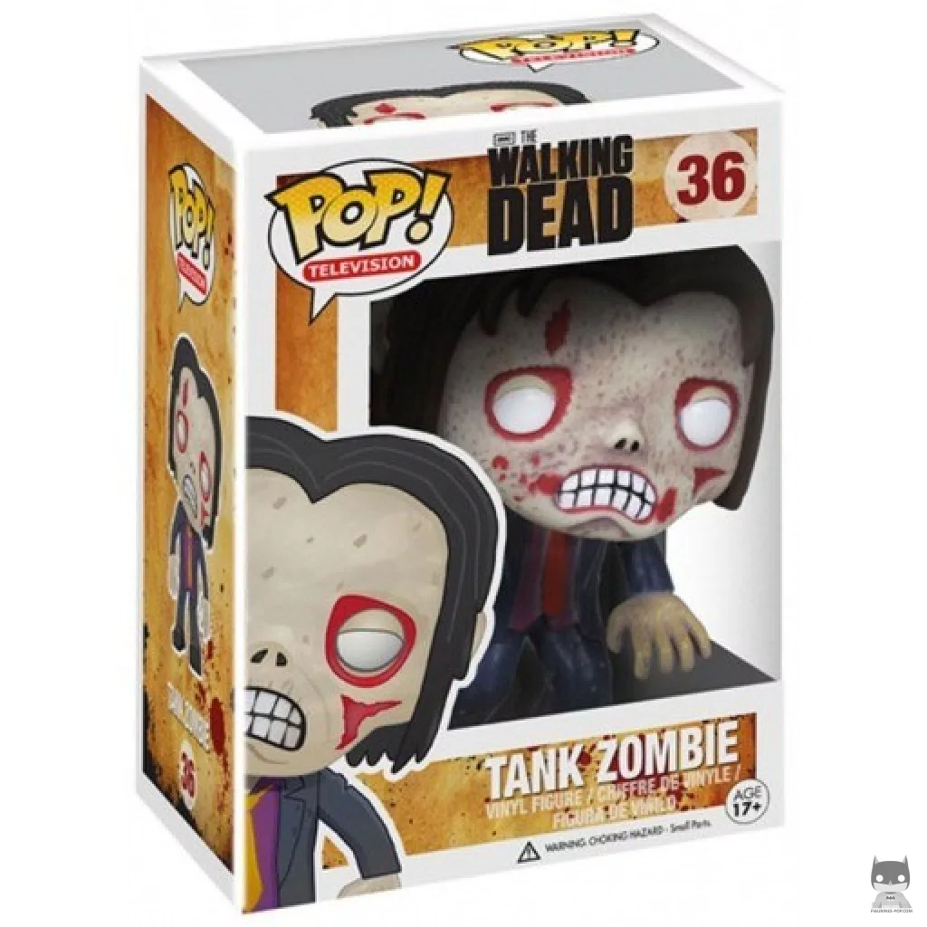 Figurine Funko POP Tank Zombie avec boîte
