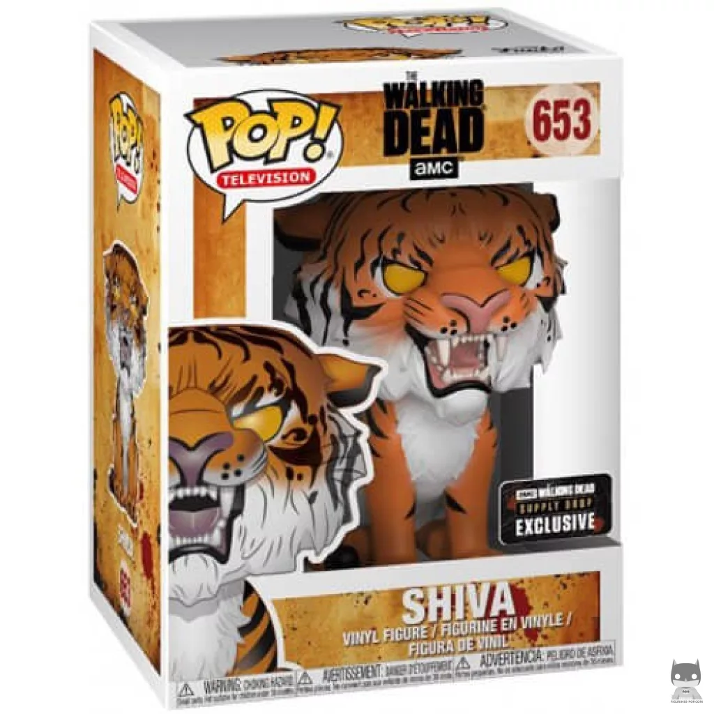 Figurine Funko POP Shiva le Tigre avec boîte