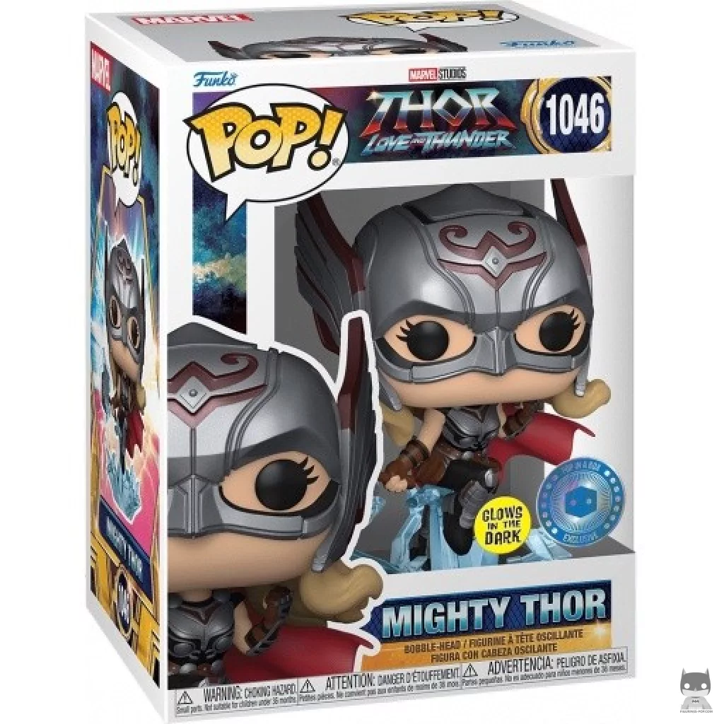 Figurine Funko POP Mighty Thor (Glow in the Dark) avec boîte