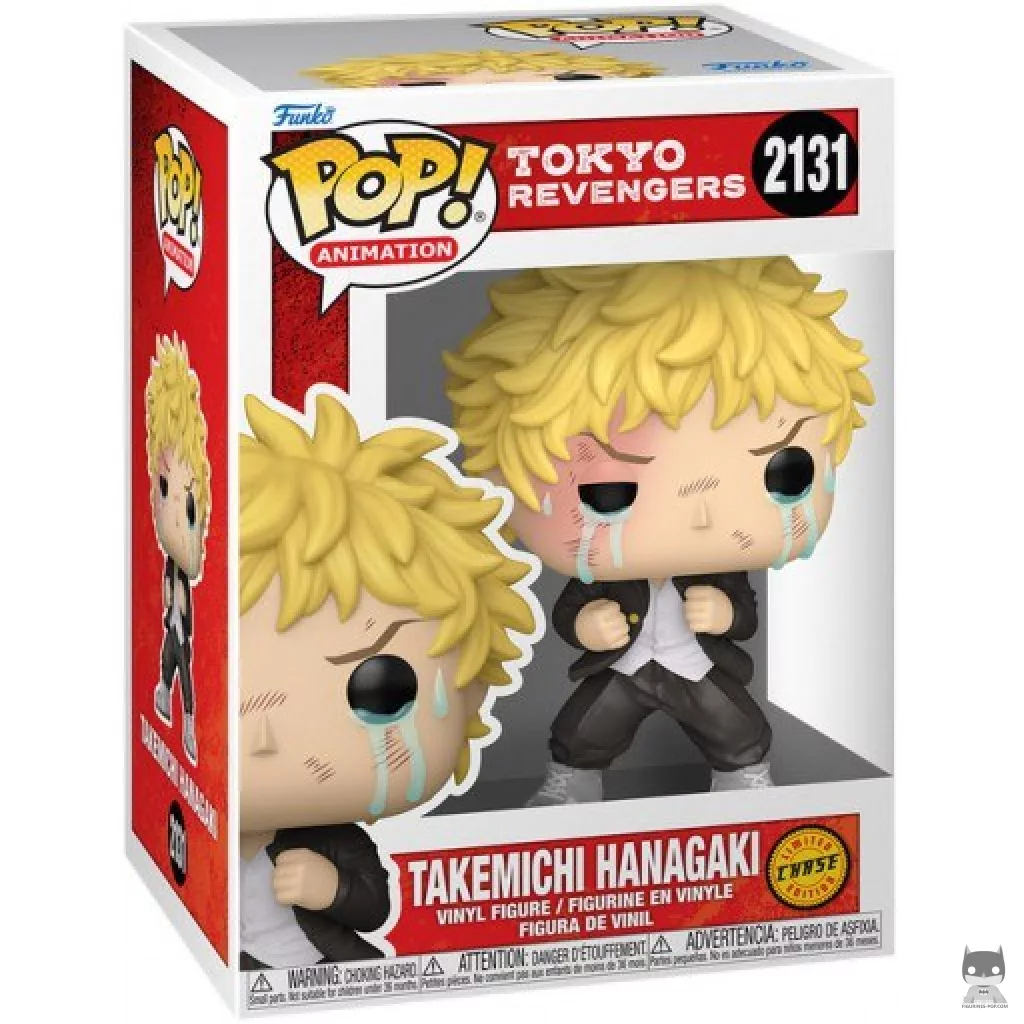 Figurine Funko POP Takemichi Hanagaki (Chase) avec boîte