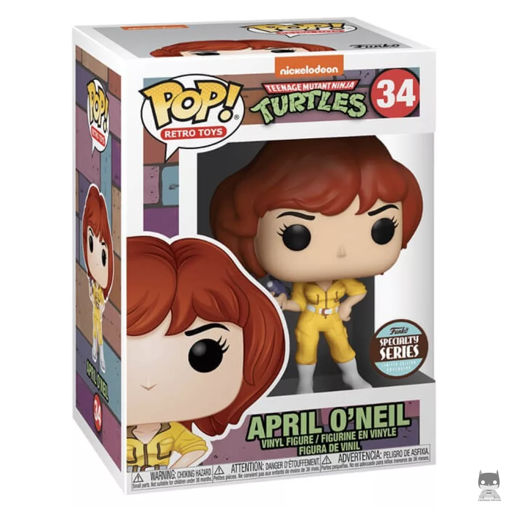 Figurine Funko POP April O'Neil avec boîte