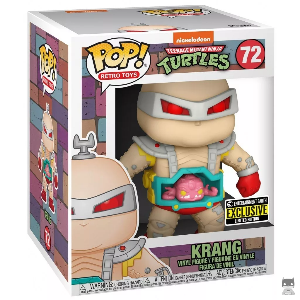 Figurine Funko POP Krang (Supersized) avec boîte