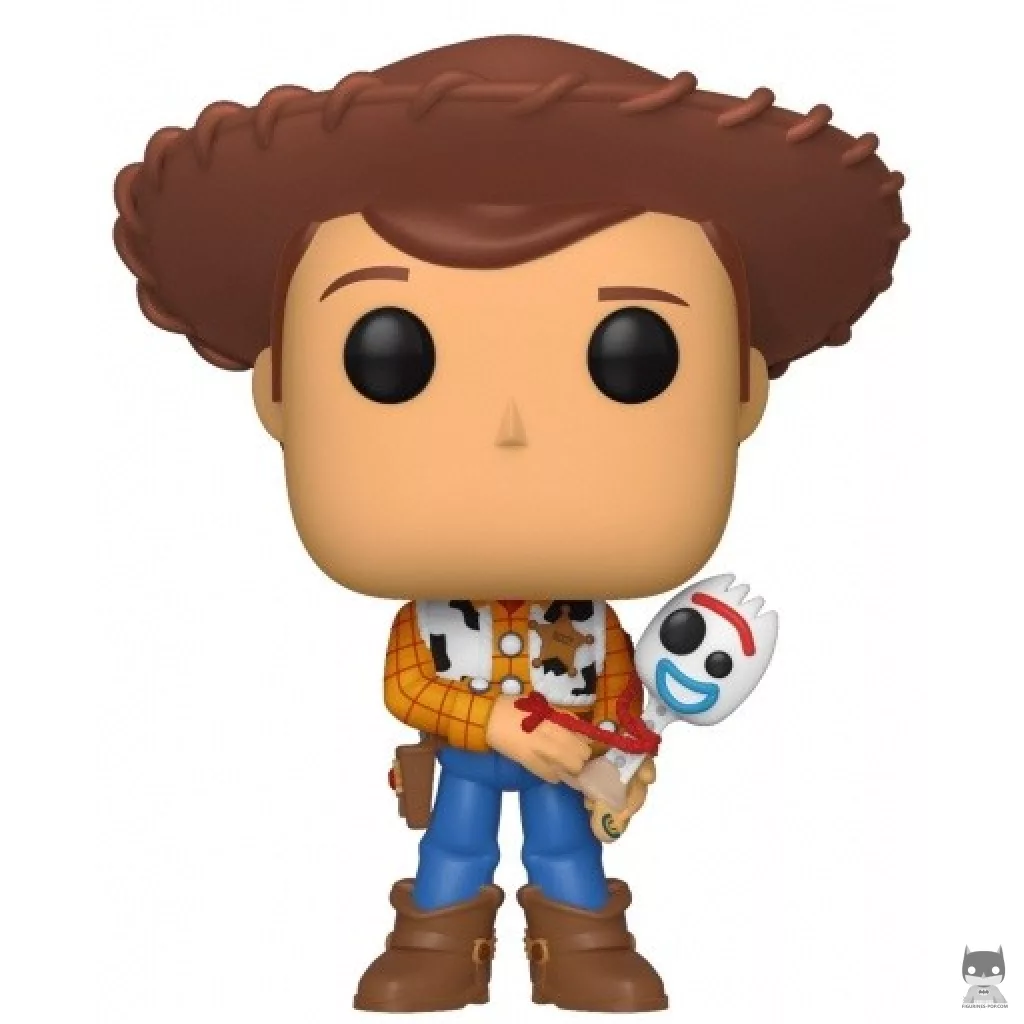 Figurine Funko POP Shérif Woody tenant Fourchette (Toy Story 4)