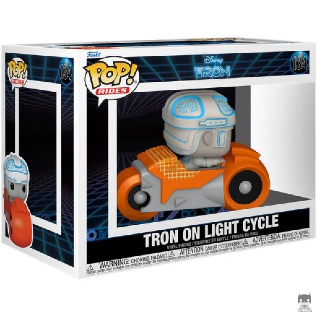 Figurine Funko POP Tron sur Lumicycle avec boîte