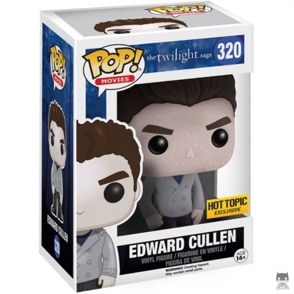 Figurine Funko POP Edward Cullen (Glitter) avec boîte
