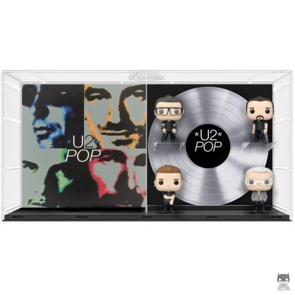 Figurine Funko POP U2 : POP (Bono, The Edge, Larry Mullen JR. & Adam Clayton) (U2 ZooTv)