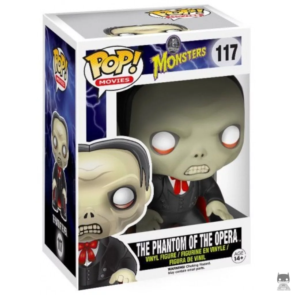 Figurine Funko POP Le Fantôme de l'Opéra avec boîte