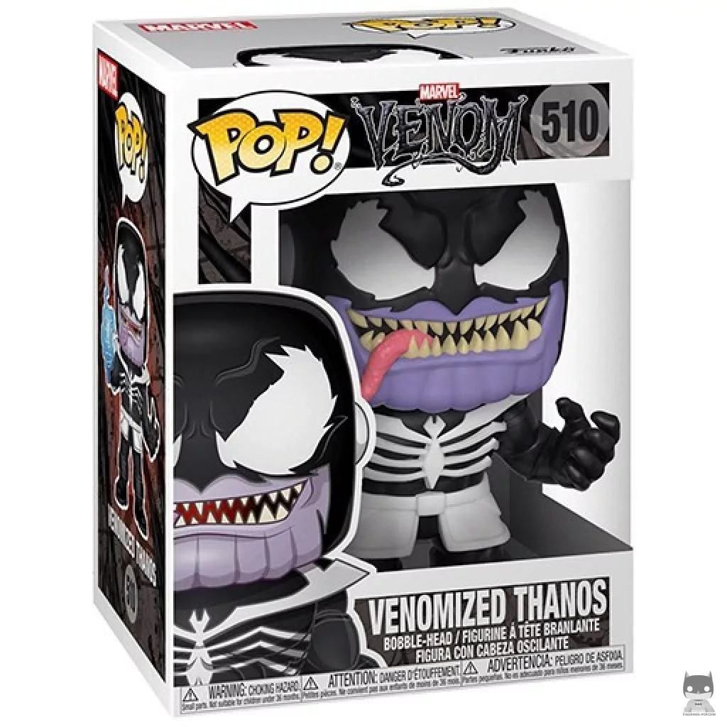 Figurine Funko POP Thanos Venom avec boîte
