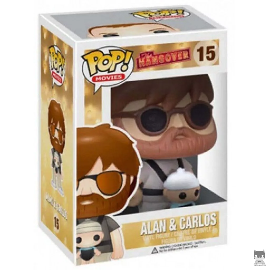 Figurine Funko POP Alan & Bébé Carlos avec boîte