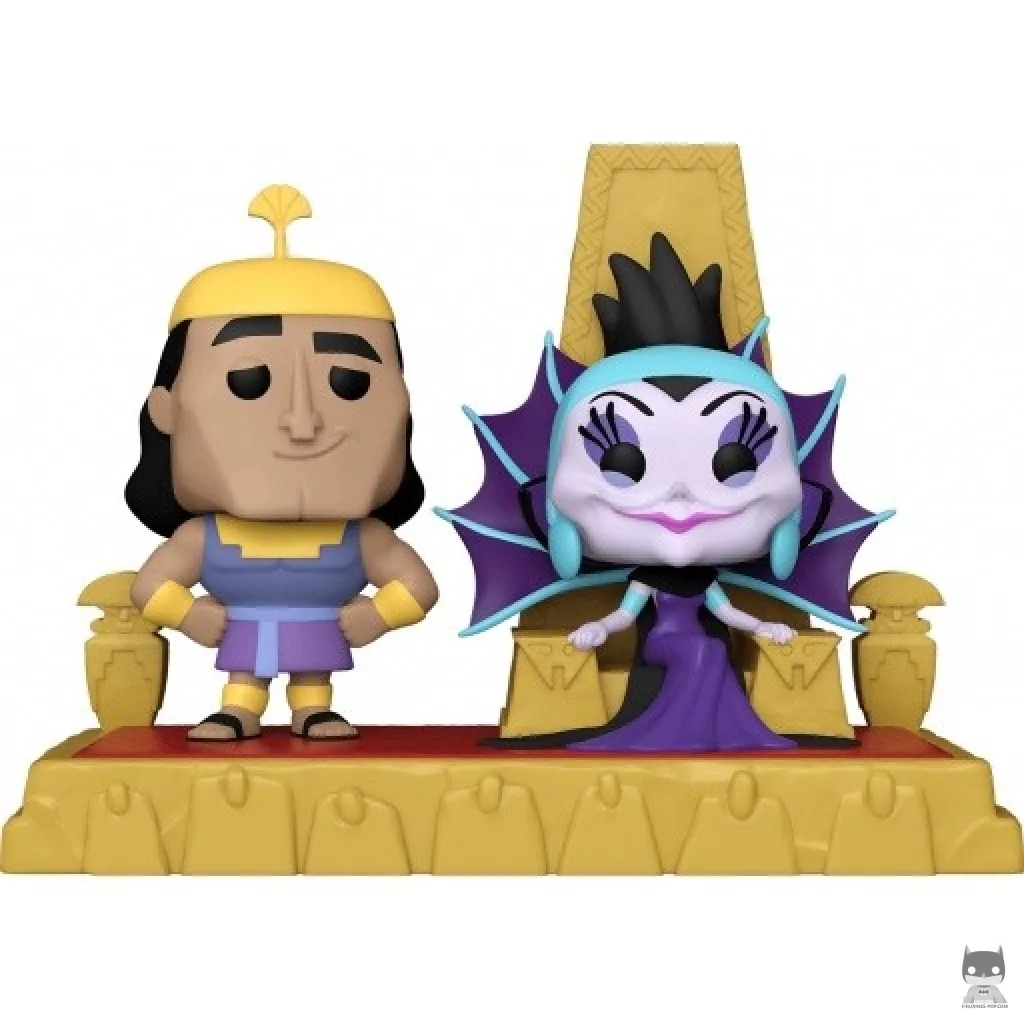 Figurine Funko POP Villains Assemble : Yzma & Kronk sur Trône (Villains Disney)