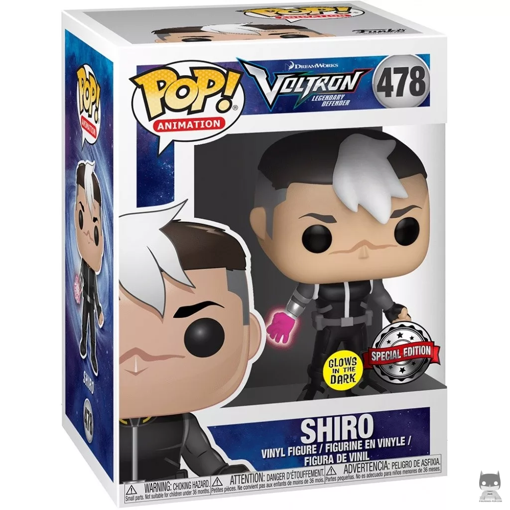 Figurine Funko POP Shiro avec Habits Normaux avec boîte