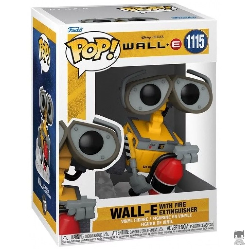 Figurine Funko POP Wall-E avec Extincteur avec boîte