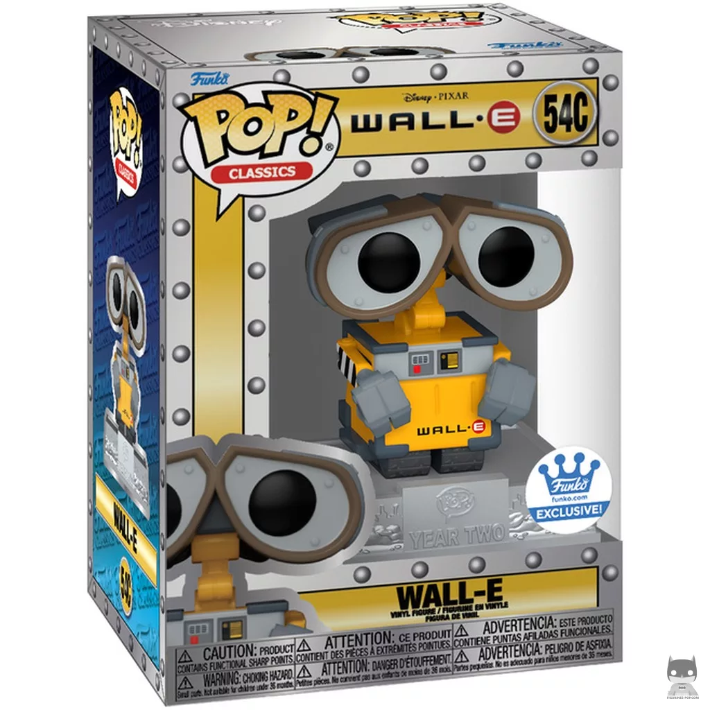 Figurine Funko POP Wall-E (Classics) avec boîte