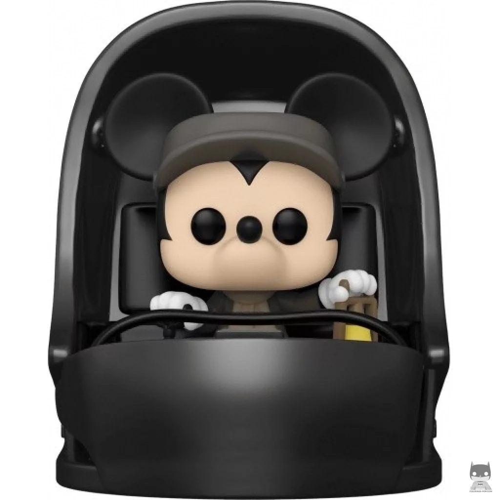 Figurine Funko POP Mickey Mouse sur le chariot du manoir hanté (Walt Disney World 50ème Anniversaire)