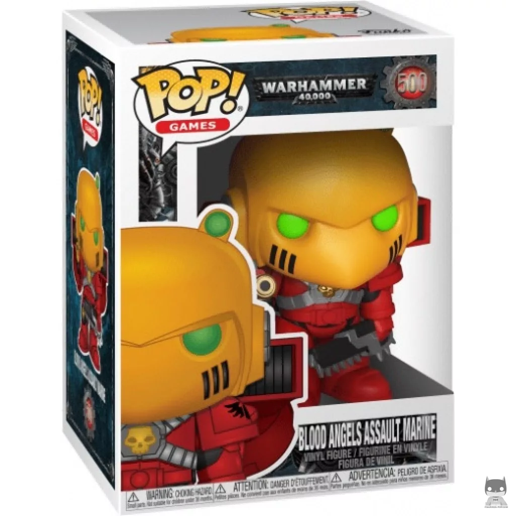Figurine Funko POP Blood Angels Assault Marine avec boîte