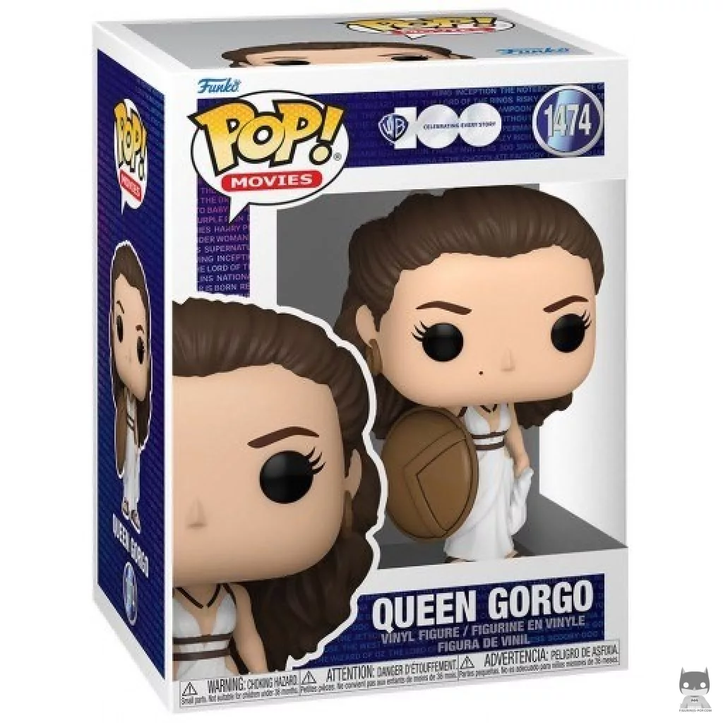 Figurine Funko POP Reine Gorgô (300) avec boîte