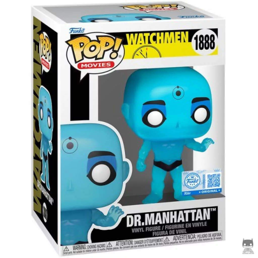 Figurine Funko POP Dr. Manhattan avec boîte