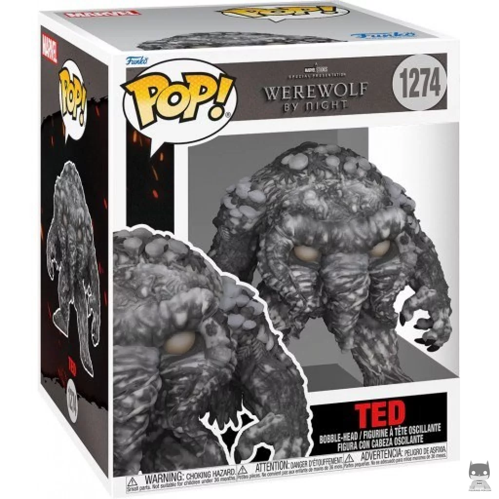 Figurine Funko POP Ted L'Homme-Chose avec boîte