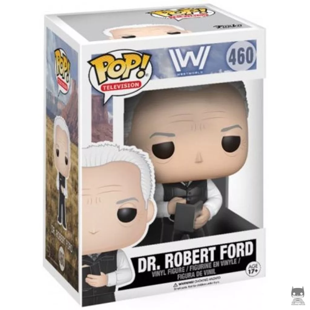 Figurine Funko POP Dr. Robert Ford avec boîte