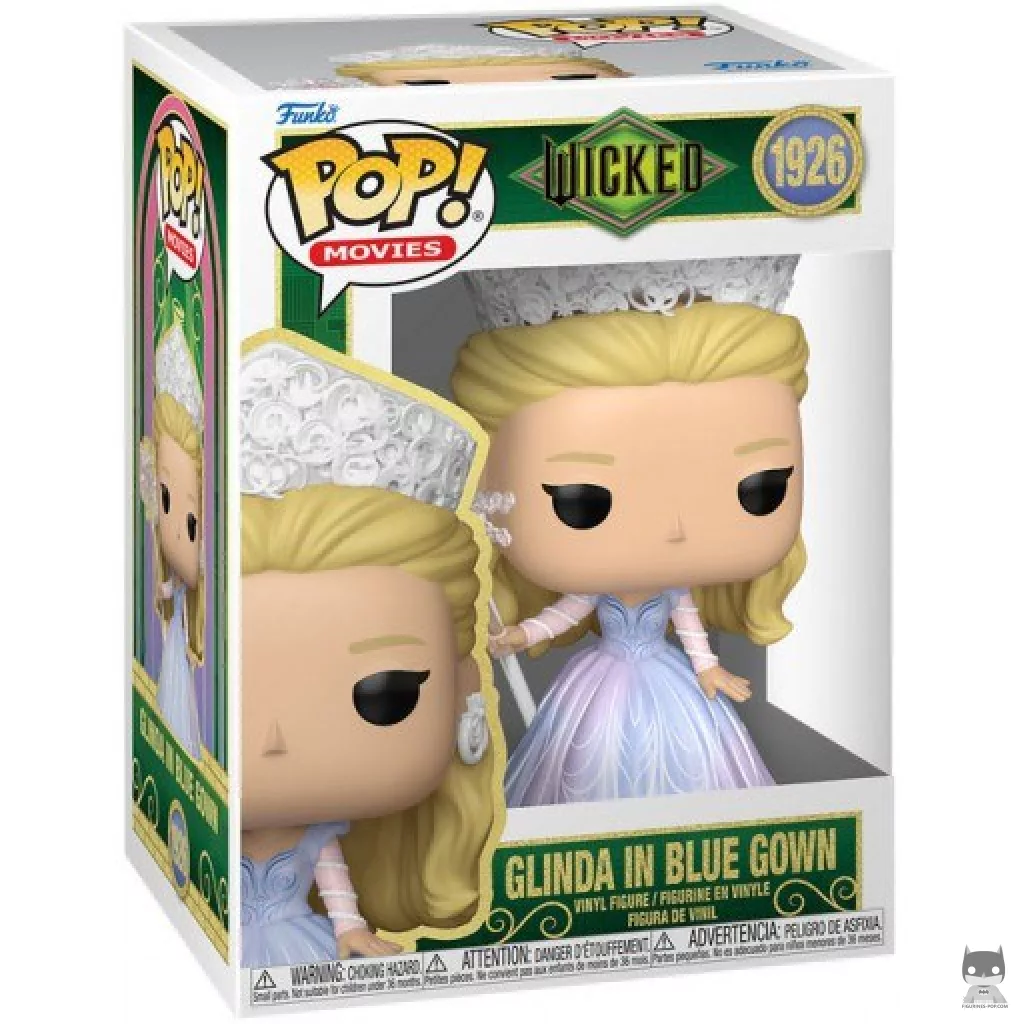 Figurine Funko POP Glinda en Robe Bleue avec boîte