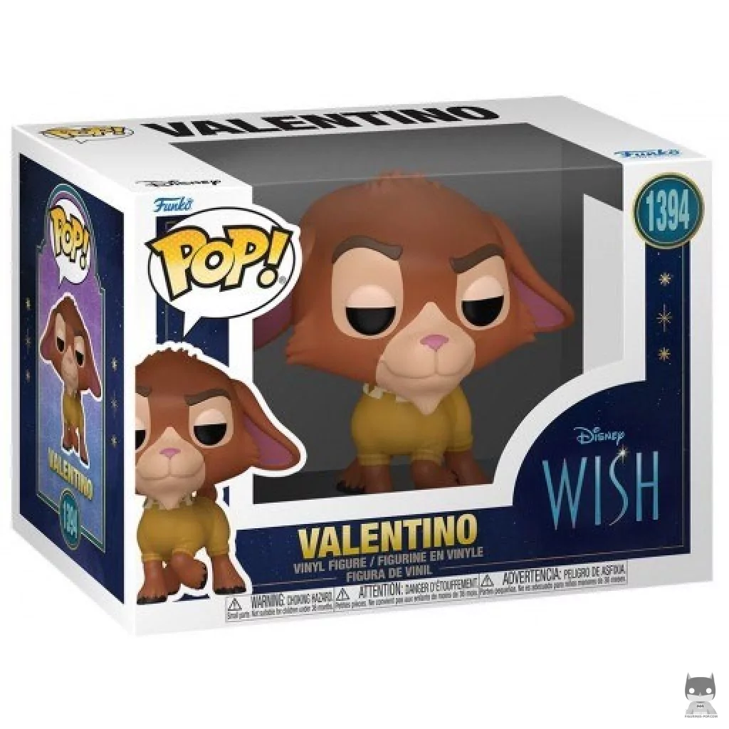 Figurine Funko POP Valentino avec boîte
